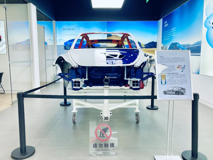 特斯拉Model Y白车身现身长春  揭幕全系统一的高安全标准