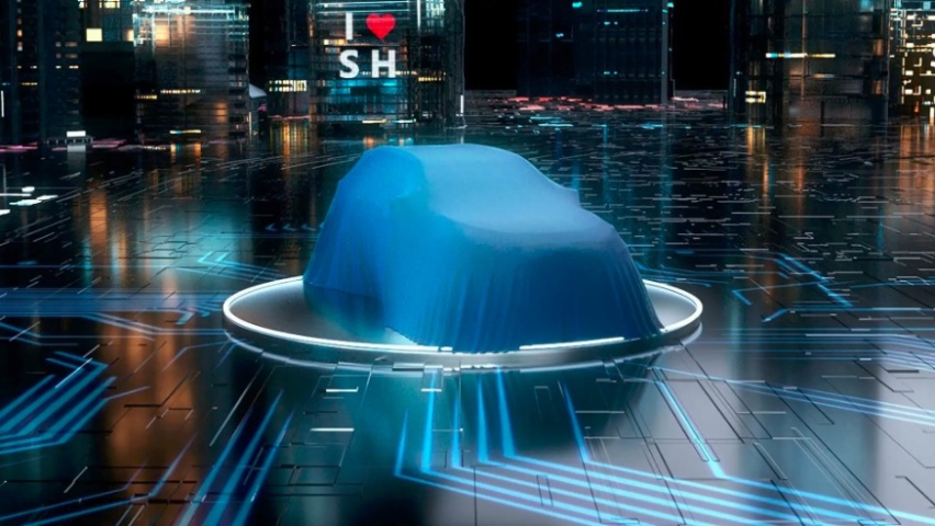 丰田全新纯电SUV概念车预告图 将于上海车展全球首发