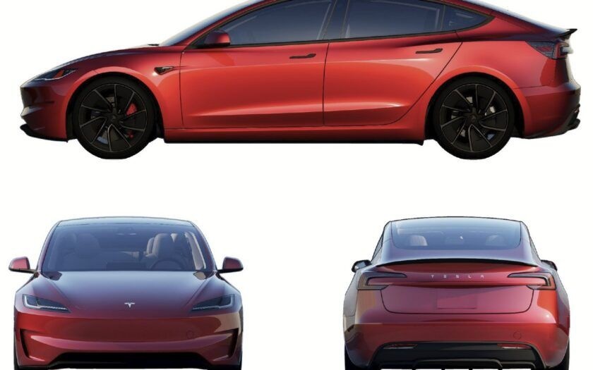 新一代特斯拉Model 3动力大幅提升，达到620匹马力