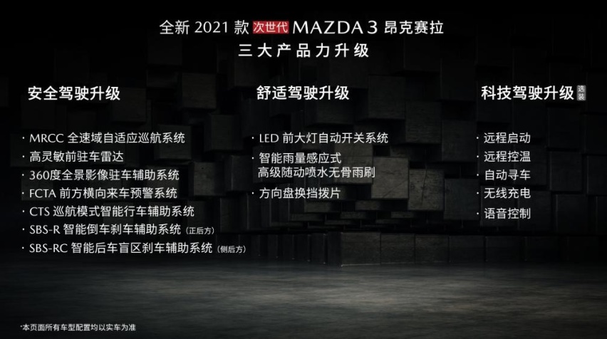 科技加驾驭，全新2021款次世代MAZDA3昂克赛拉来了