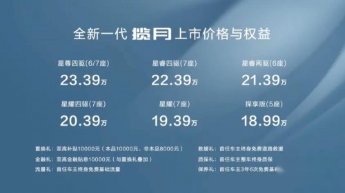 全新一代揽月树立礼宾级SUV旗舰新标杆，以硬核实力突破期待