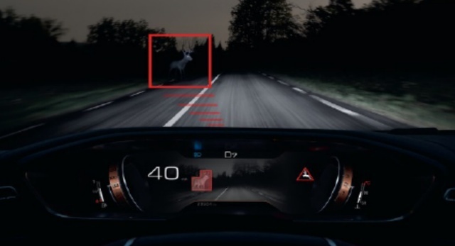 害怕夜晚行车？交给标致508L的“夜视”眼！