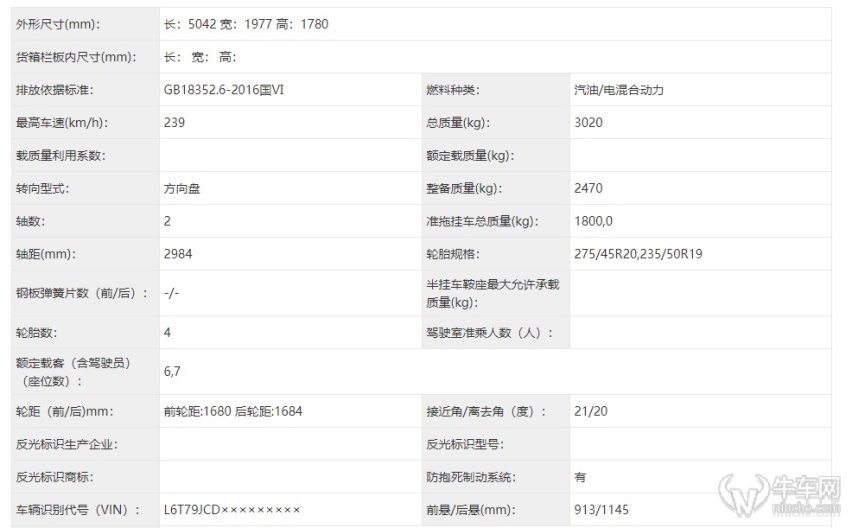 细节微调，新款领克09 EM-P申报图曝光