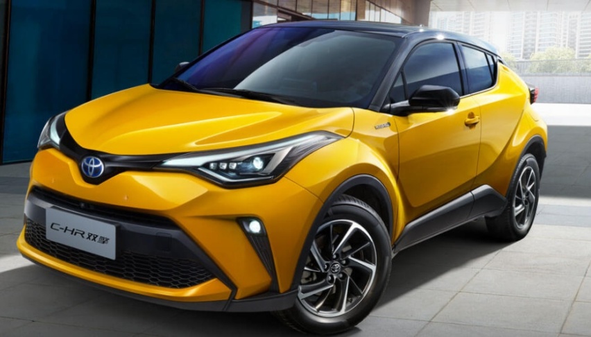 全新C-HR上市，2.0L双擎混动卖价14万，油耗低至4.5L，硬核