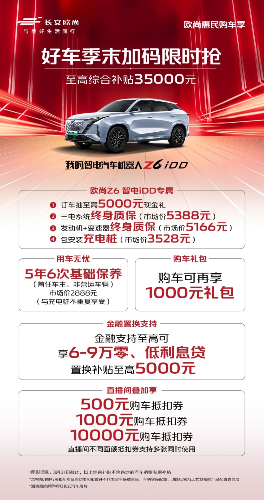 欧尚好车季末限时抢，干货！现金直降