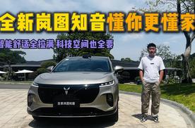 智能舒适全拉满，科技空间也全要，全新岚图知音统统配齐22万元起