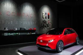 马自达CX-20雏形车亮相日本车展