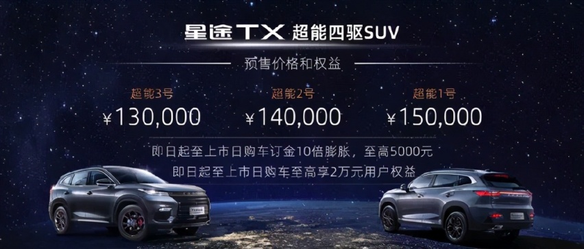 双车齐发 星途LX“凡尔赛版”