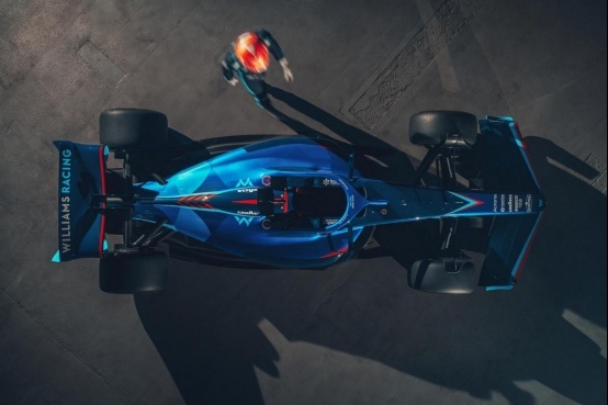 威廉姆斯车队正式发布2022 F1方程式赛车