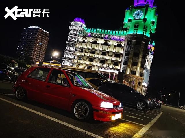 最早国产的JDM车型之一，这辆夏利曾经红遍大江南北