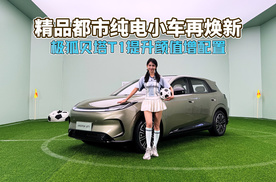 精品都市纯电小车再焕新 极狐贝塔T1提升颜值增配置