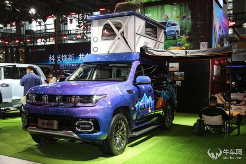 2022 广州车展：北京越野 BJ60 豪华版/露营版亮相