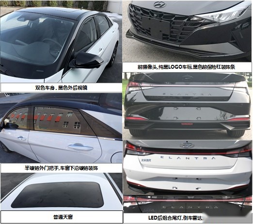 凶狠的外表，佛系的动力，全新北京现代伊兰特申报图曝光