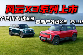风云X3系列上市，个性代步选X3，智驾户外选X3 PLUS