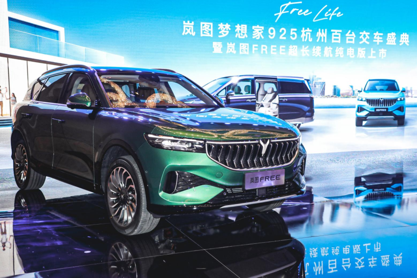 高端豪华MPV新体验，百台岚图梦想家于杭州开启集中交付活动