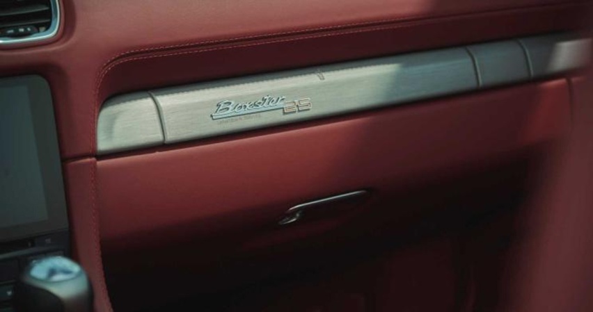 保时捷718 Boxster 25周年版官图发布