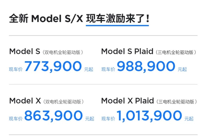 新一轮补贴开启价格战 特斯拉最高补4.5万 极氪3.5万选装免费
