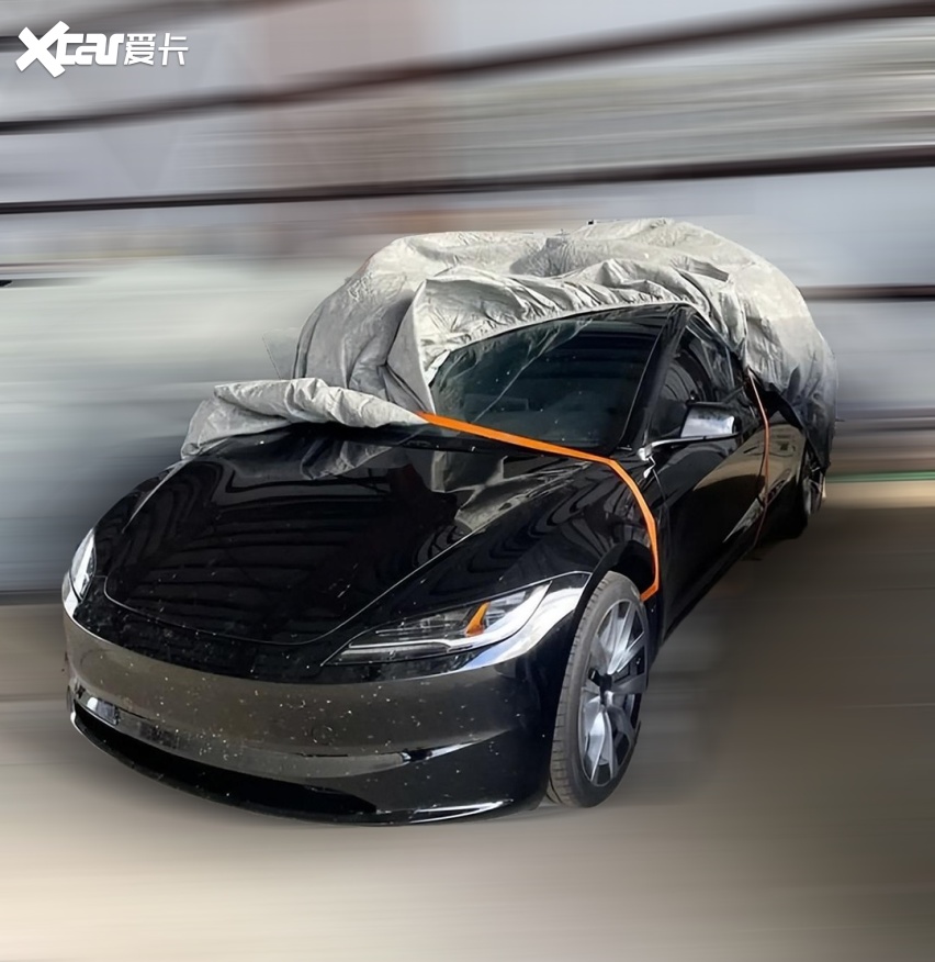 新款Model 3曝光？家族跑车同款前脸 还等啥Model Q！