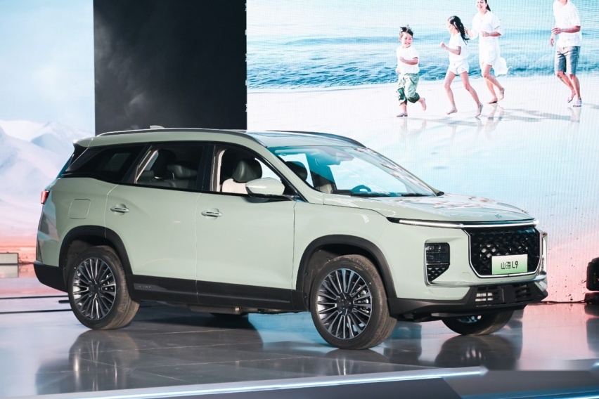 大家庭大七座超混SUV：捷途山海L9正式上市 16.69万元起售