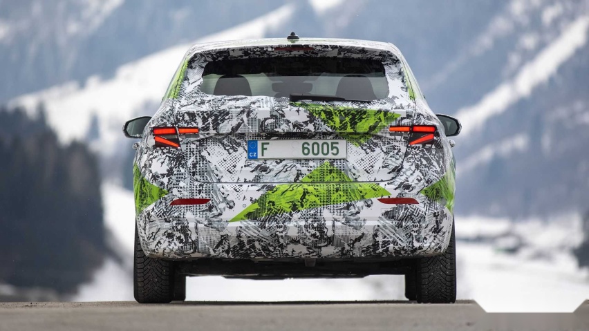 新车｜斯柯达公布Fabia（晶锐）官方伪装图