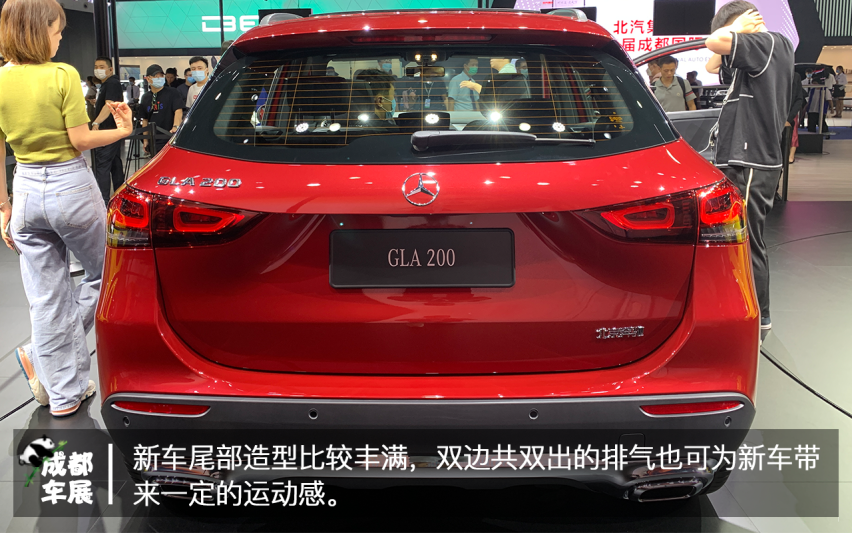 2020成都车展北京奔驰GLA实拍 全新动力+尺寸增加
