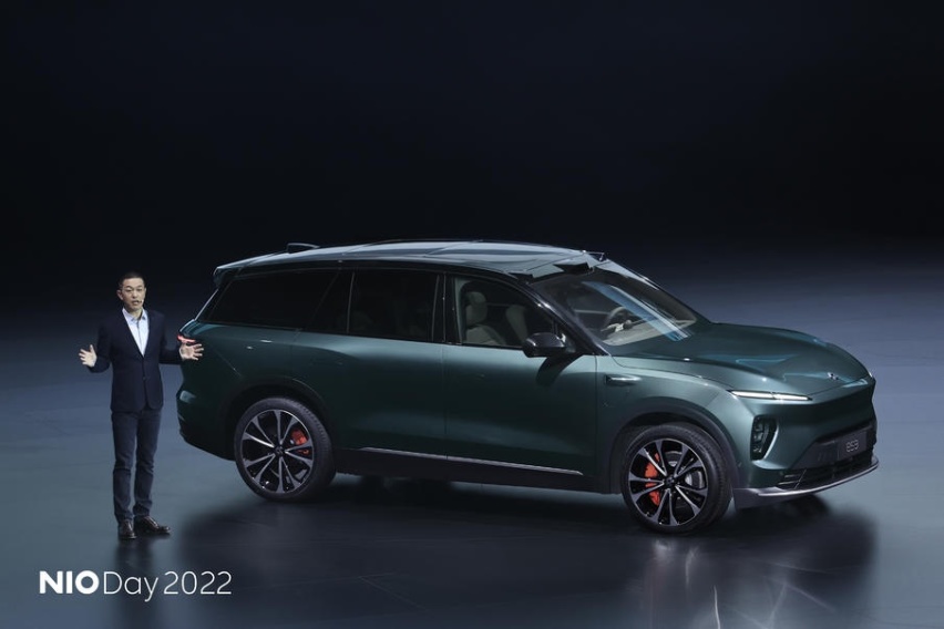 NIO Day 2022蔚来发布两款新车 全新一代ES8与蔚来EC7