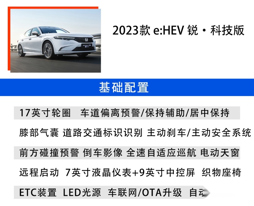 广汽本田型格e:HEV选购指南：锐·豪华版最值