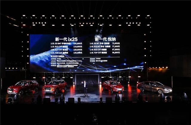 年轻人的第一款车！北京现代新一代ix25&新一代悦纳活力上市
