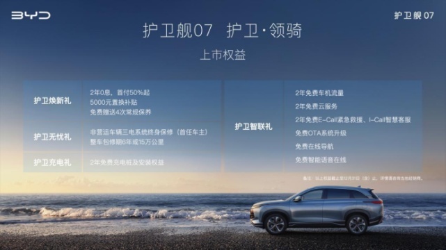 远行不焦虑！续航超1200km，比亚迪护卫舰07售20.28万元起