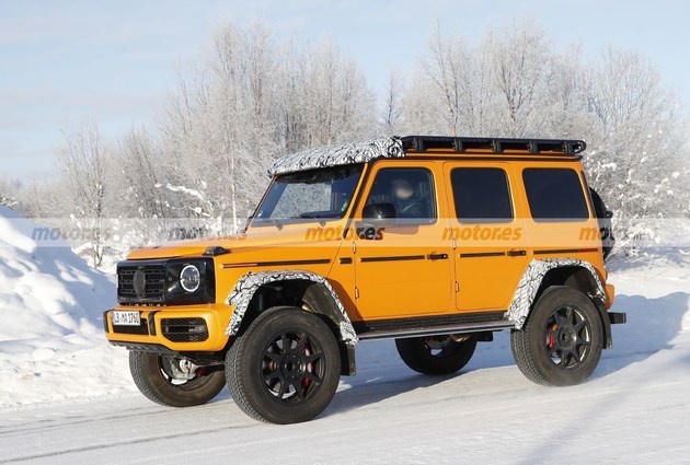 奔驰AMG G63 4x4路试 性能表现更优秀