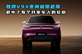 魏牌V9X夜间极限避障 戳中了每个开夜车人的软肋