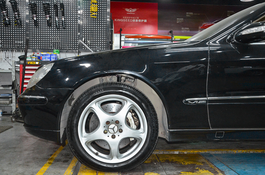 奔驰S500（W220）改装TEI Racing 街道版绞牙