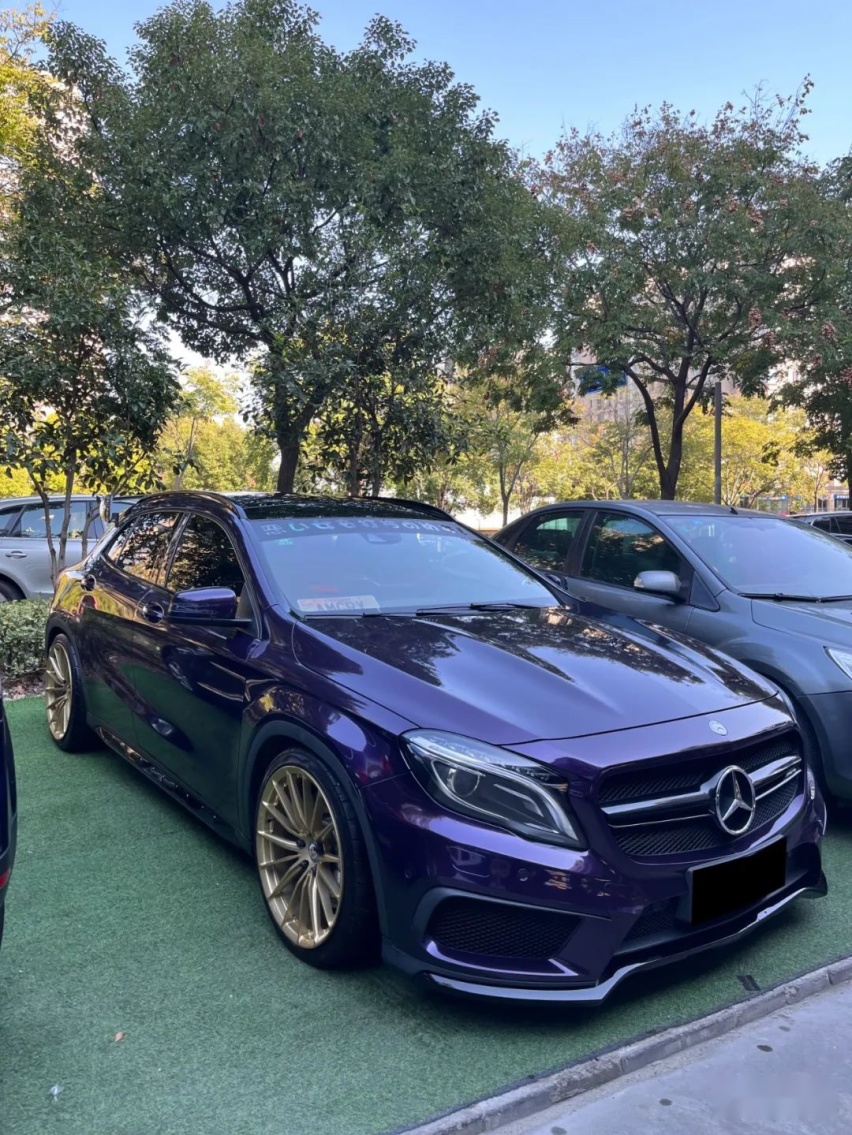 忽悠母亲买了辆奔驰GLA45 AMG，我将它改出了