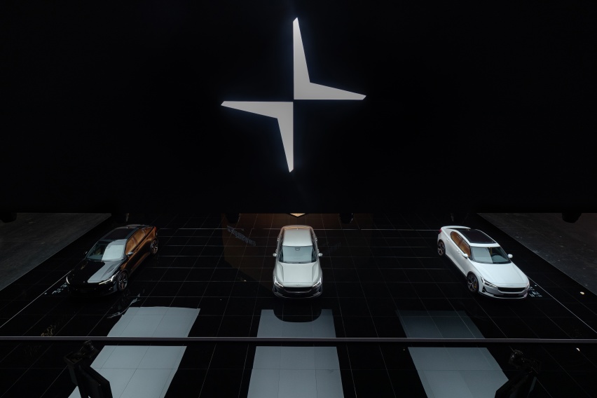 上海车展极星 2 全新产品系列首次亮相
