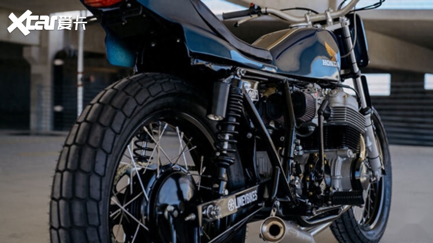 定制|竞技咖啡复古混搭风:跨时代的定制改装-本田cb750-爱卡汽车爱咖