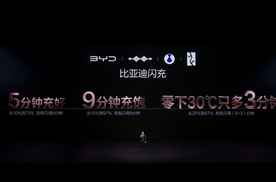 比亚迪是“电池大王”，硬核闪充技术树立行业新标杆，大可放心
