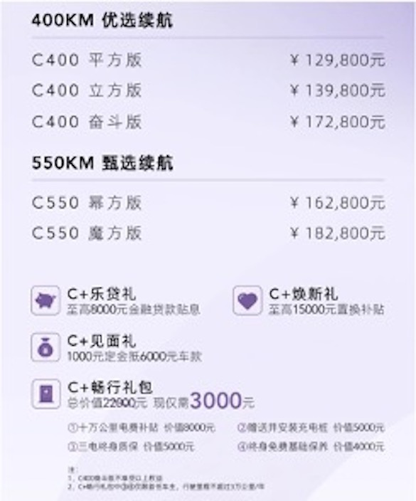2021款几何C“实力加乘”焕新上市
