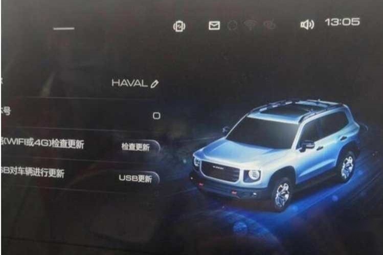 硬汉外表难掩呆萌，或为复活H5，哈弗新车型效果图曝光