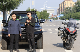 丰田路巡和一台宝马1200adv一起去露营是种什么体验