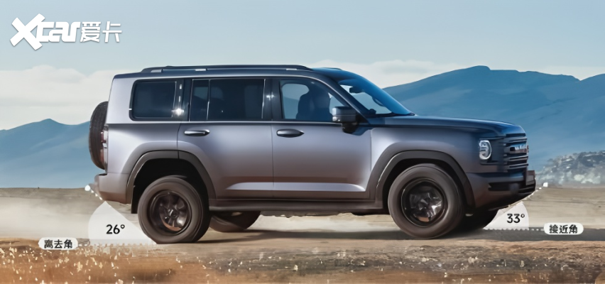 原厂双油箱1400km续航三把锁+9种地形模式二代哈弗H9穿越版越野解