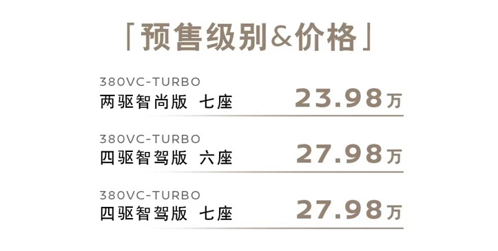 大家庭新选择 东风日产探陆PATHFINDER预售价公布23.98万起