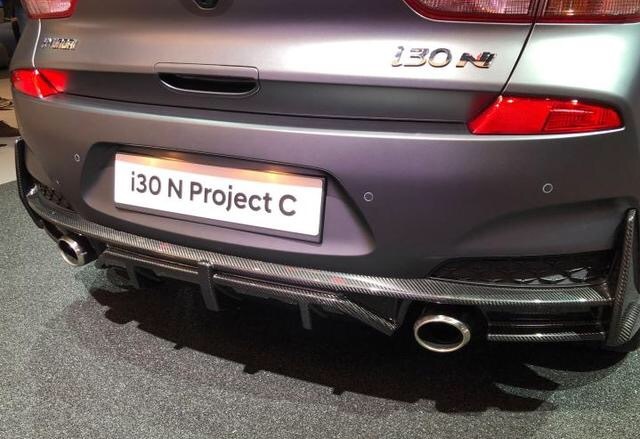 法兰克福车展——限量小钢炮 实拍现代i30 N Projec