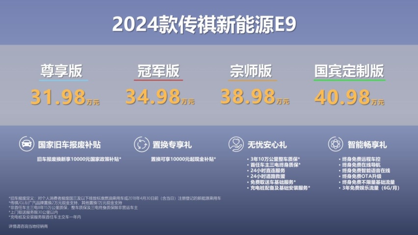 传祺新能源E9上市1周年暨 24 款体验品鉴成都站开启