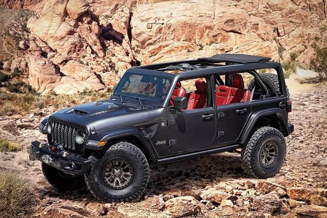 Jeep牧马人Rubicon 392概念车官图搭V8发动机