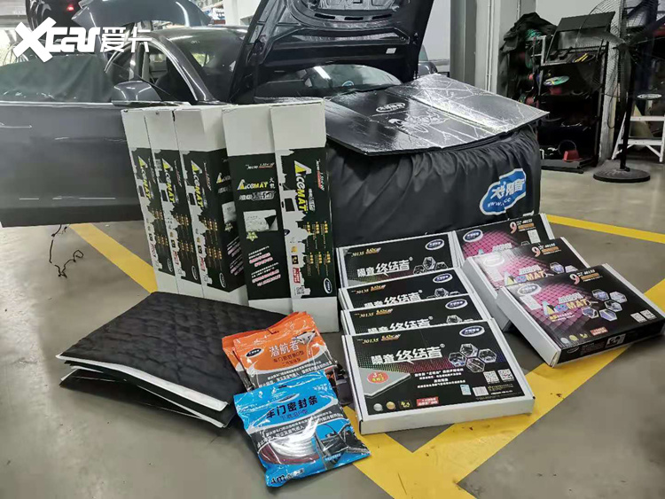 特斯拉model 3汽车隔音改装，有效阻隔汽车噪音！重庆正信
