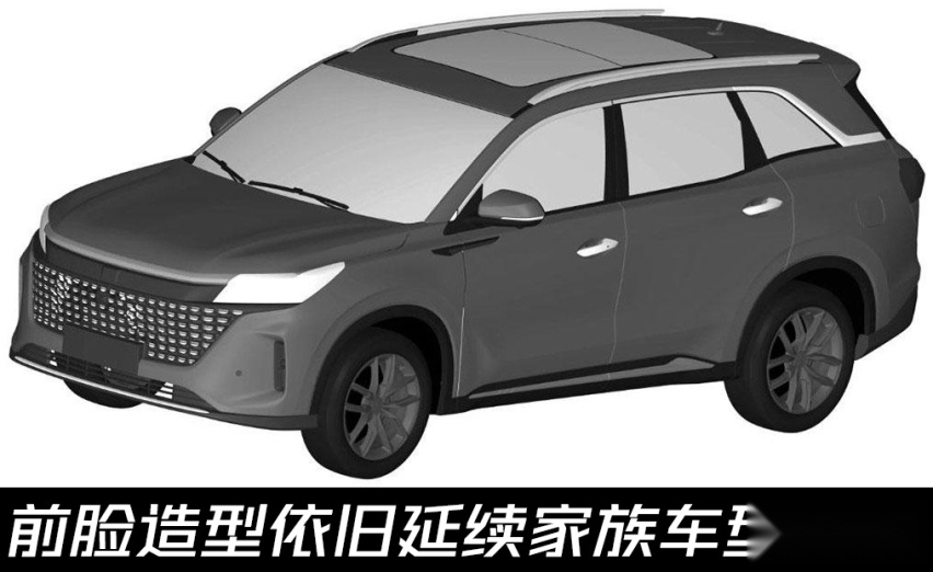 换代新造型？东风风光ix7新款专利图来了，外观造型新升级