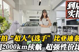 实拍超人气选手比亚迪秦L，超2000km续航 超强性价比！