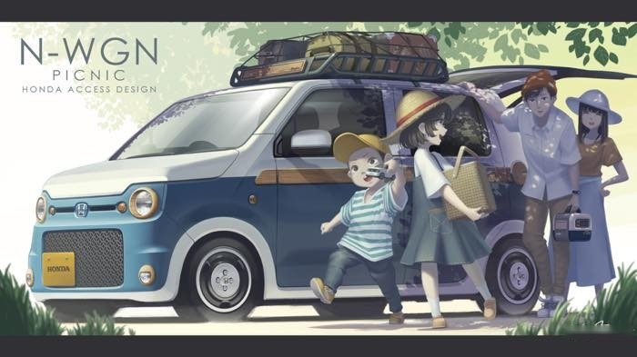 2022东京改装车展：飞度“站起来”能越野，三缸丰田成“神车”