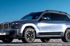 全新宝马X7假想图曝光：争议前脸延续，2027年发布