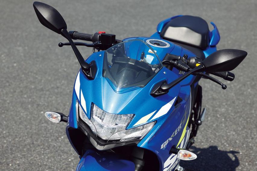 铃木Gixxer SF250街跑摩托，最大26马力，车身更轻操控更好